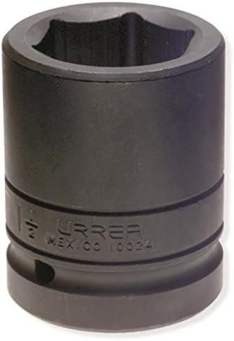 Шок изход URREA - 2-9/16 6-Точков розетка с 1-Инчов дисководом и черен оксидным покритие - 10041