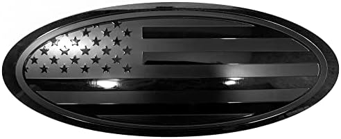 9,5-инчов носи етикет за услугата Решетка, Задната част на Капака на багажника Алуминиеви Овална Емблема на Американския Черен