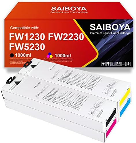 Мастилницата SAIBOYA Comcolor FW1230 FW-1230 (SG-7250 SG-7251 SG-7252 SG-7253) за замяна на принтери Riso Comcolor FW1230 FW2230