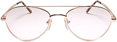 Олдскульные Класически Ретро Реколта 80-90-те Златни Бифокални Очила за четене 3.50
