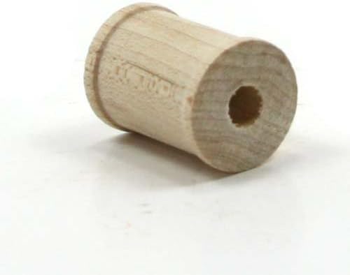 Mylittlewoodshop - 12 кг суров дървен материал с височина 1 сантиметър и ширина 3/4 инча с отвор 1/4 (WW-SP7000-12)