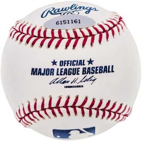 Майк Харгроув С Автограф от Официалния Представител на MLB бейзбол Кливланд Индианс Tristar Голо 6151161 - Бейзболни топки с Автографи