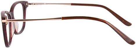 Очила за късогледство MEDOLONG Унисекс със защита от умора синьо -JS642(C4, анти-син, 225)