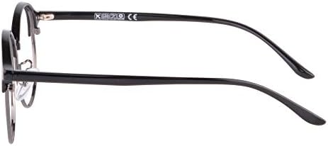 Очила за четене MEDOLONG TR90 с анти-синя светлина, дограма TR90 с антибликовыми лещи-LH6621(C1, анти-син, 225)
