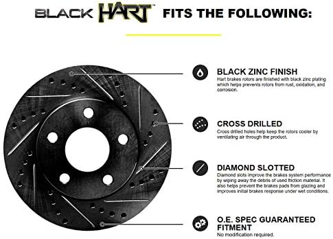 Комплект / типът на Задните спирачки и ротори Hart Brakes |Размерът на Задните Спирачни накладки| Спирачни Ротори и подложки| Керамични Спирачни