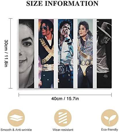Художествен Плакат на Майкъл Джексън - Джаксън, Автор на Песни Художествен Плакат Печат на Картини Стенно Художествено Украса Платно