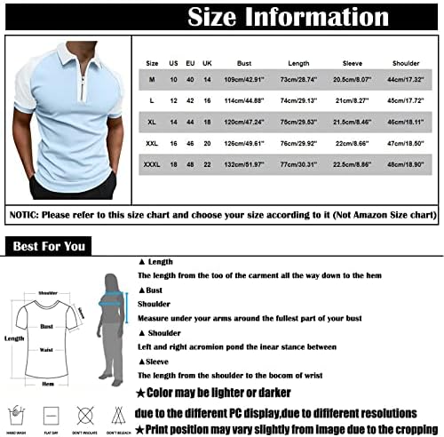 Polo ризи за Мъже, Мъжки Модни Тениска С цип, Пуловер с Къс ръкав и ревери, Топ, Блуза, Риза