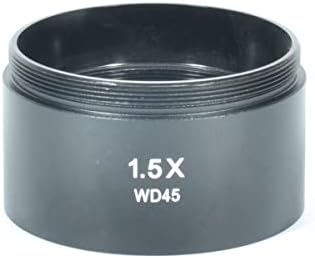 Комплект микроскоп RADHAX Стерео Дюза за микроскоп 1.5 X WD45 Допълнителен Обектив Диаметър на Обектива 48 мм Адаптери за обектив