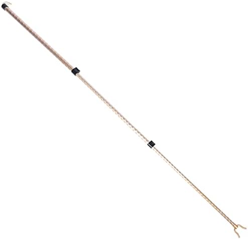 Закачалка за ретривъри DOITOOL с плетене на една кука - Регулируема кука за дрехи на височина 50 фута - Подвижни закачалка-пръчка за по-лесен