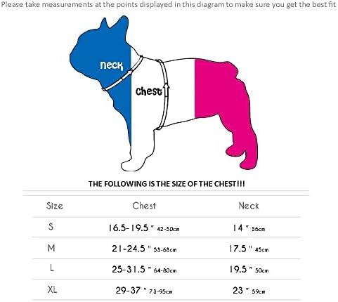 UOEIDOSB Не Простираща Найлон шлейка за Кучета, Отразяваща Регулируема Жилетка за кучета със Средни Размери, Зона за дресура на