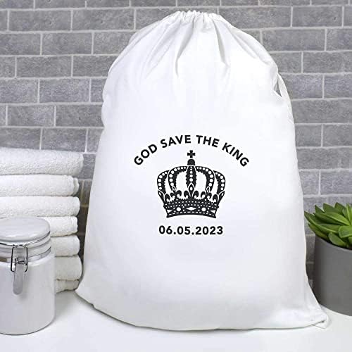 Чанта за пране и съхранение на бельо Azeeda Боже, пази краля (LB00023969)