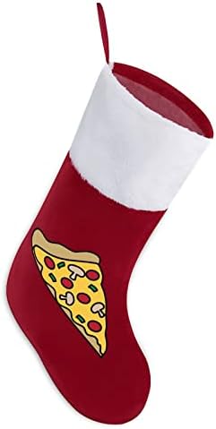 Пица Коледен Окачен Отглеждане на Сладък Дядо Чорап за Коледно Украса Украса Подаръци