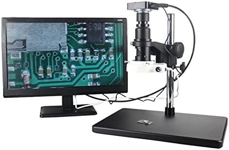 Аксесоари за микроскоп Монокулярный Видеомикроскоп с увеличение C-Mount Обектив Непрекъснато Увеличение Лабораторни Консумативи