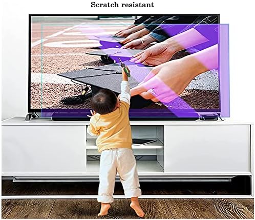 KFJZGZZ Защитно фолио за екрана на телевизора с Антирефлексно покритие/Защита от синя светлина за 32-75HD Облекчава Умората на очите Защитно Фолио за LCD/led