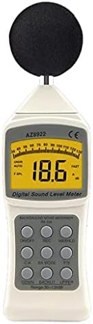 LDCHNH Тестер шум 30-130 db Портативен Измерител на нивото на Звука Цифров Децибела Детектор на Шума Тестер