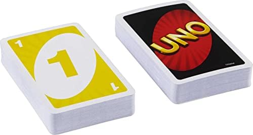 UNO - Класически игра на карти е изборът на цветове и числа - 112 карти - Адаптивни и стираемый символ Wild - пълна специални карти -