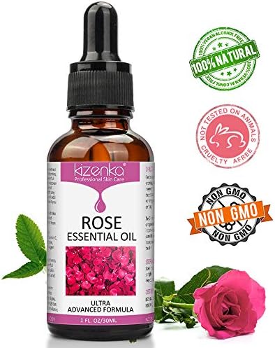 Етерично масло от Рози, Розово масло Изглажда бръчките против стареене е Подходящ за лице и тяло, идеален за релаксация на Витамин С