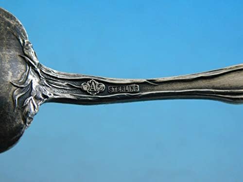 Вилица за сардини Raphael by Alvin от сребро 4 1/8 , ретро вечеря в стил ар нуво