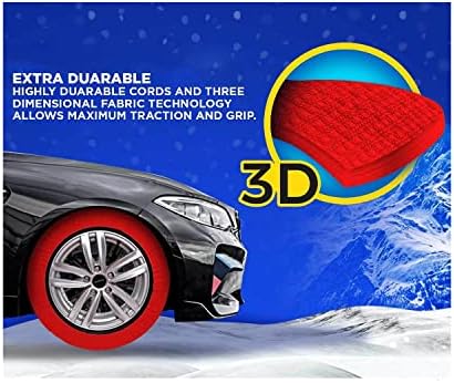 Зимни чорапи за автомобилни гуми Премиум-клас с Текстилни Вериги за сняг серия ExtraPro За Mazda (Средно)