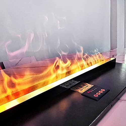 Електрически-вградени Електрическа камина fireplaceo с 3D Имитация на пламъка на Водна пара Електронен камина с защита от прегряване