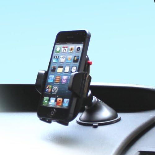 MIRAREED държач за смартфон (определен тип издънка) черен iPhone6Plus, съответстващ на 360 процес и 3D регулиране на ъгъла на наклона, мощен,