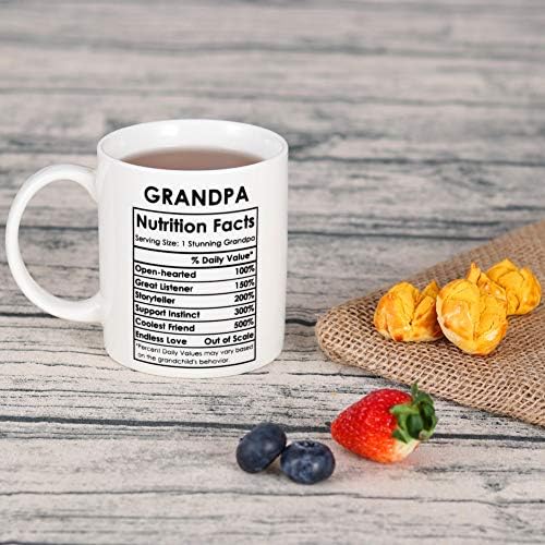 Чаша за дядовци, Подарък за Деня на бащите, Кафеена чаша за Дядовци, Забавни Подаръци от Дядо на Внучка на Внук на Подаръци от дядо за рождения Ден на Внуците си, най-?