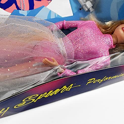 Кукла Бритни Спиърс Play Along Розова Рокля на Грами С Автограф Автентичен JSA COA