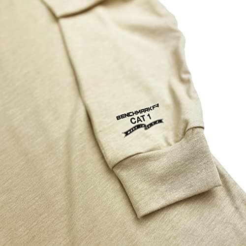 Риза с дълъг ръкав от Огнестойкого Базов слой - Произведено в САЩ