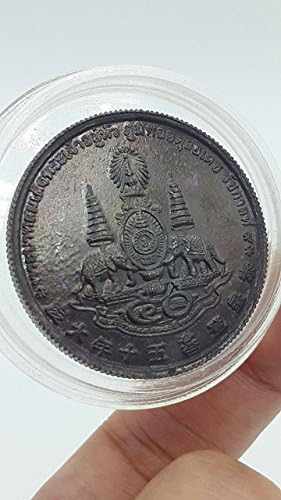 Тайландски амулет Възпоменателна монета Крал Рама 9 Крал Пумипон Осемте Безсмъртни празнува 50-годишнината на управителния съвет на Тайландски амулети материал На