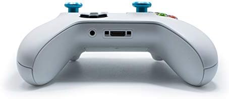 TOMSIN Метални Пръчки контролери за Xbox One/ PS4, Резервни Части за алуминиеви Джойстик за Xbox One S (2 бр) (син)
