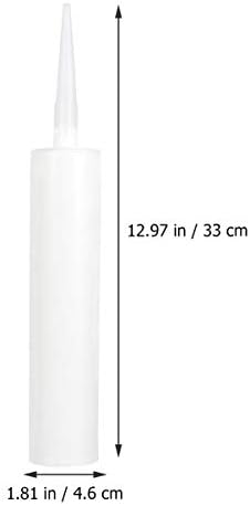 Празни Тръби за запечатване на DOITOOL 5 бр. - Тръби за запечатване 20 грама - за Многократна употреба Празните пластмасови Тръби за запечатване на пукнатини, плочки и ре?