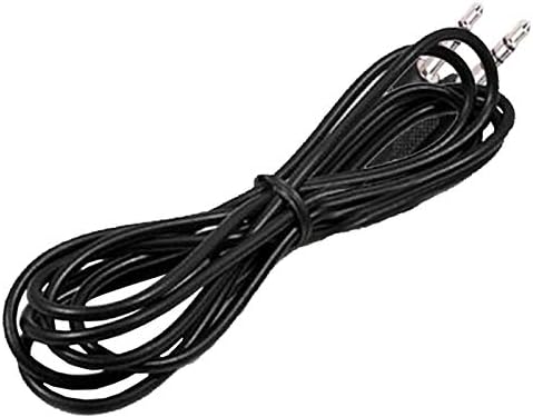 Подобрен Нов аудио кабел 3.5 мм, с 3 полюса 3 полюса AUX стерео кабел, Съвместим със слушалки Soul by Ludacris Elite SL300JAM SL300MS (не