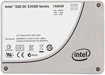 2,5-Инчов диск на Intel от СЕРИЯТА S3500 SSDSC2BB160G401