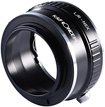 Адаптер за закрепване на обектива K & F Concept е Съвместим с обектив Leica R Mount и адаптер за корпуса на Sony E-Mount NEX
