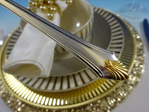 Комплект прибори за хранене Edgemont Gold by Gorham от Сребро 8 Сервизов 38 Предмети за Вечеря