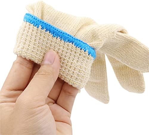 LEIGE 10 чифта ръкавици за застраховка на труда От памучна прежда, Дишаща Носен защита за градинарство (Цвят: както е показано на