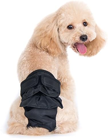 Хигиенични гащи за кучета Алфи Пет - Maxine Diaper - Цвят: Черен Размер: XL