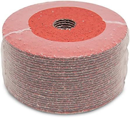 Позоваването Абразивни дискове 5 Премиум-клас от керамични влакна с технологията двойно полимер връзка за метали, дърво, фибростъкло, Беседки 7/8 , Дискове за ъглошл?