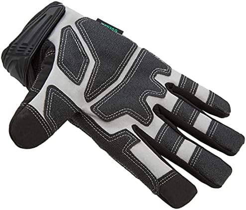 Марка - Работни ръкавици Denali за механици със сензорен екран, Защитени от удари, Нескользящие, Големи