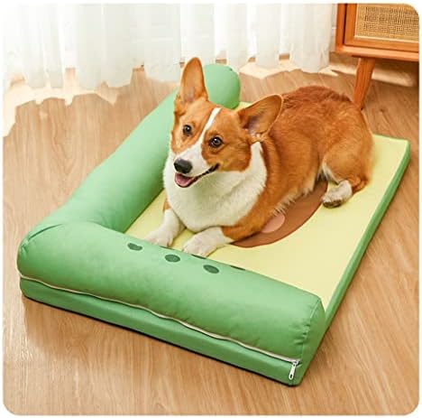 WXBDD Кучешки развъдник Four Seasons Универсален кученце, развъдник е Подвижна и моющийся Годишният Хладен подложка за куче, легло