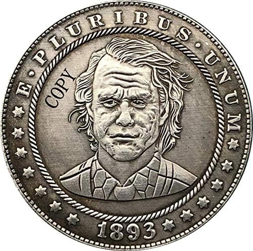 Скитник Никел 1893-Те години САЩ Монета в Долари Морган Вид Копия на 180 КОПИЙсувенир Новост Монета, Монета за Подарък