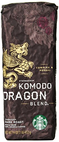 Старбъкс Komodo Дракон Blend®, Кафе пълнозърнести (1 паунд)