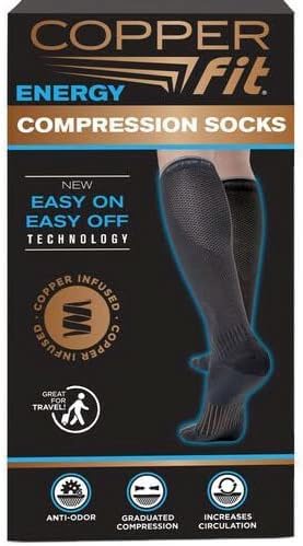 Компресия чорапи Copper Fit Energy, Компресия чорапогащи до коляното (4XL/5XL)