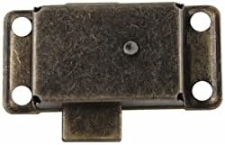 2 Опаковки Ретро Шкаф Ковчег за Бижута с Декоративен Ключ Калъф за Бижута с ключ (Античен Червен)