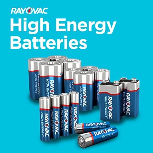 Батерии Rayovac 9V, Алкални батерии 9 Волта, 8 Броя