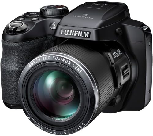 Цифров фотоапарат Fujifilm FinePix S8200 16,2 Мегапиксела с 3-инчов LCD дисплей (черен) (СТАР МОДЕЛ)