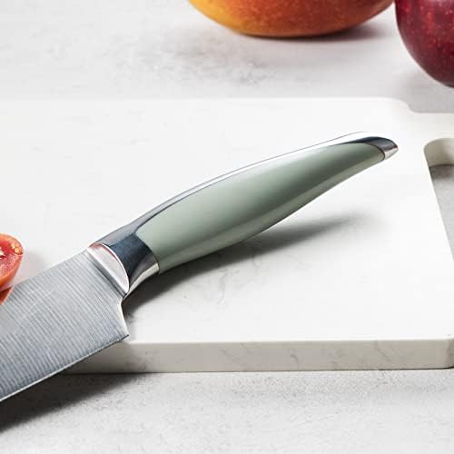 JF JAMES.F 8-инчов нож на главния готвач, кухненски ножове за рязане на месо, подходящ за домашна кухня, ресторант, задната