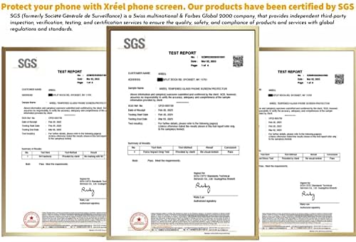 Xréel Platinum Shield е Съвместим с [iPhone 14 Pro Max] защитно фолио за екран от закалено стъкло (3 опаковки), твърдост 9H, устойчивост