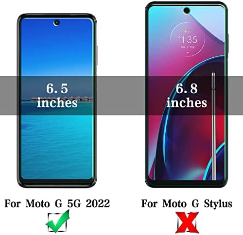MAYtobe [2], Предназначени за Motorola Moto G 5G (2022) Защитен слой от закалено стъкло, без мехурчета, подходяща за своята практика, е