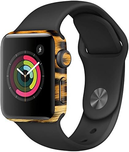 Корица MightySkins Съвместим с Apple Watch Серия 2 38mm - Cheetah | Защитно, здрава и уникална Vinyl стикер | Лесно се нанася, се отстранява и обръща стил | Произведено в САЩ